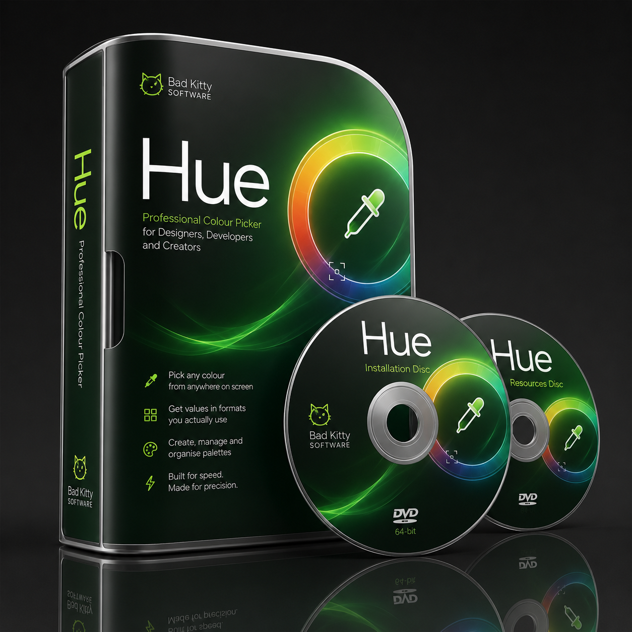 Hue colour picker